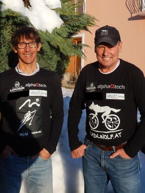 Michi Kurz und Radlwolf sagen Danke | Foto: Radlwolf