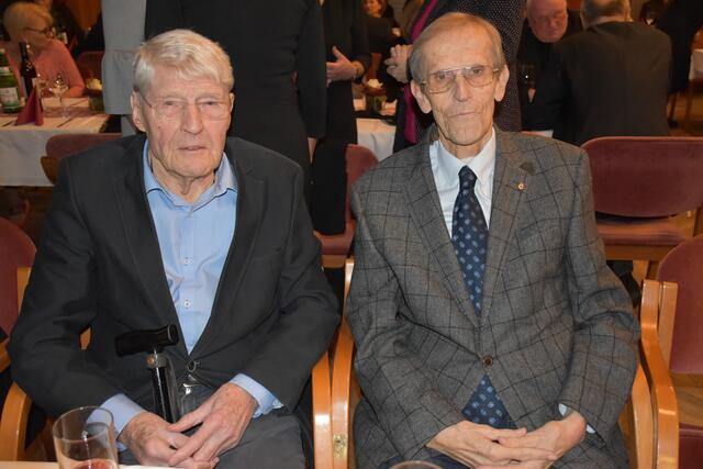 Beim Neujahrsempfang 2020 im Kulturzentrum Leibnitz war Wolfried Filek-Wittinghausen noch mit Hans Stoisser als Ehrengast dabei. | Foto: Waltraud Fischer