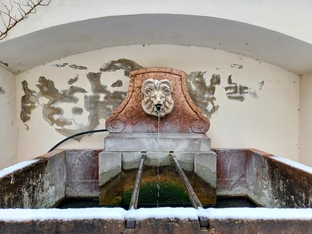 Brunnen im Schloßhof  | Foto: H. Bachinger