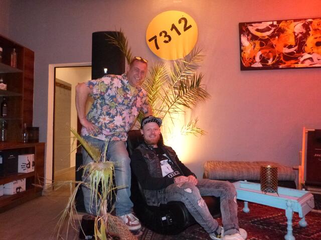 7312 - hinter dem Projekt stehen Herbert Mogg, passionierter Musikliebhaber und DJ, sowie Partner Daniel Schranz von More Drinks.