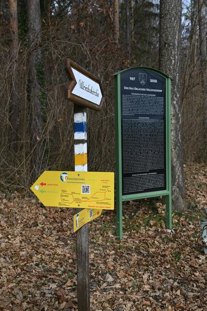 Ich komme am Franziskusweg wieder zum Kreuzweg