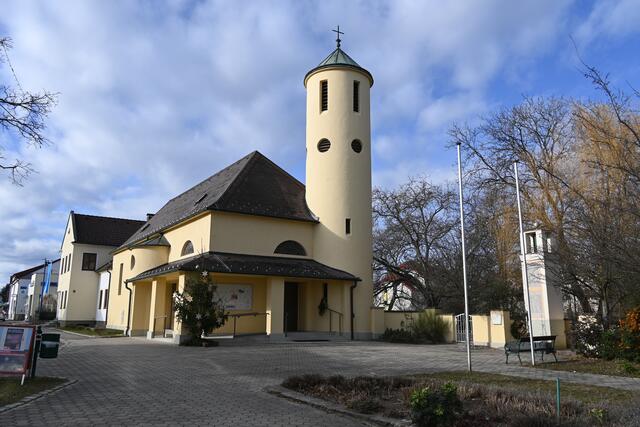 Katholische Pfarrkirche Bad Erlach, dem  hl. Anton geweiht