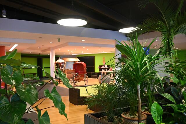 In der Eingangshalle