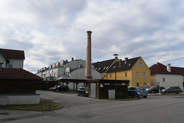 Storchenrauchfang, in der Nähe ist auch die Bad Erlacher Mühle, eines der ältesten Gebäude der Gemeinde Bad Erlach und heute Heimstätte des Heimatmuseums