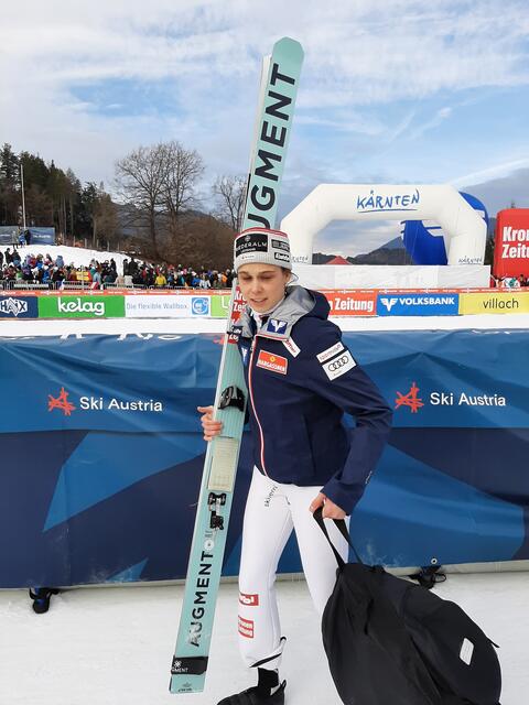 Lisa Eder nimmt einen vierten Rang als zusätzliche  Motivation im Gepäck für das morgige Springen mit.  | Foto: Tiefling/KK