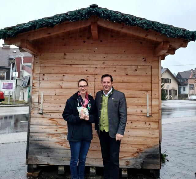 Sandra Knittl-Frank und Bürgermeister Kurt Pawluk  | Foto: Gemeinde Roßleithen