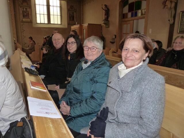 Die Reihen der Kirche Unterpullendorf füllten sich schnell!