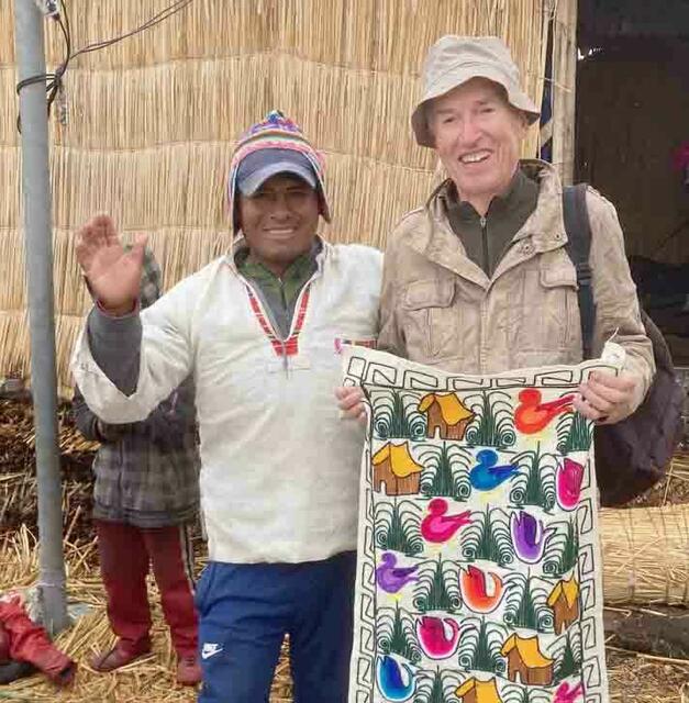 Die Reisegruppe mit der Edi unterwegs war, besuchte die Uros, eine indigene Volksgruppe. | Foto: Leitner