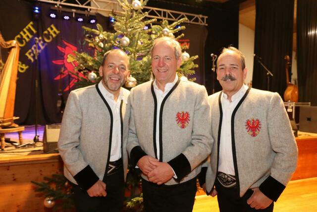Die legendären Zellbert Buam Werner, Gerhard und Herbert Spitaler