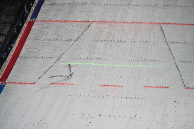 Daniel Tschofenig segelte über die grüne Linie. | Foto: Johannes Brandner