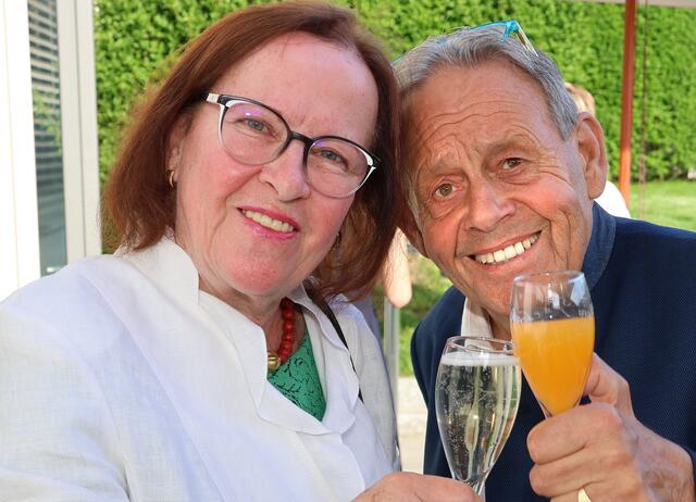 Seine Frau Doris an seiner Seite. | Foto: Wolfgang Hanousek