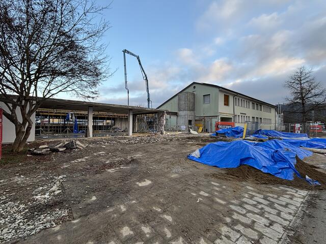 In Liebenfels geht der Bau zügig voran. | Foto: MeinBezirk