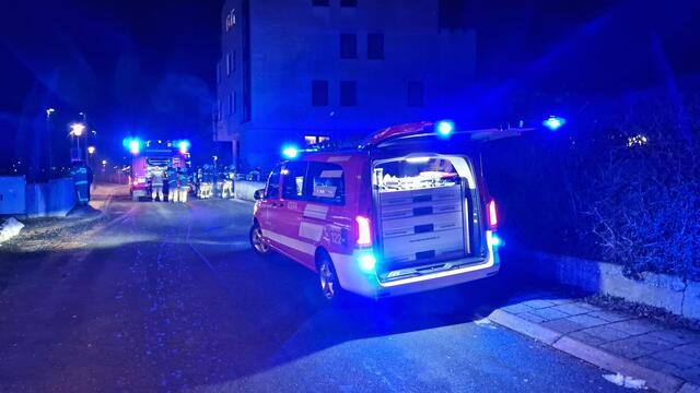 DIe Feuerwehr Hallein war mit 21 Einsatzkräften vor Ort.  | Foto: FF Hallein