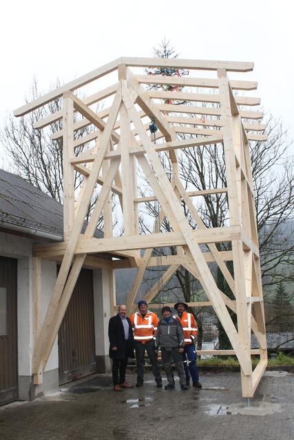 Eine neue Salzfüllanlage wird am Scheibbser Bauhof errichtet. | Foto: Stadtgemeinde Scheibbs