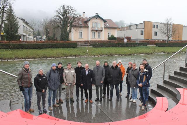Die Scheibbser setzen auf den Hochwasserschutz. Des Weiteren soll gegenüber der Stadtmole die neue Erlaufterrasse entstehen. | Foto: Stadtgemeinde Scheibbs