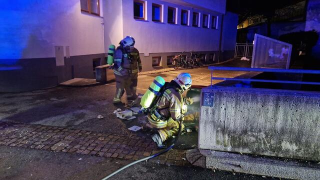 Der Brand konnte von den Einsatzkräften rasch gelöscht werden.  | Foto: FF Hallein