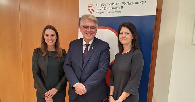 von links: Lüftner, Fink, Wiener | Foto: KK/Laggner-Primosch