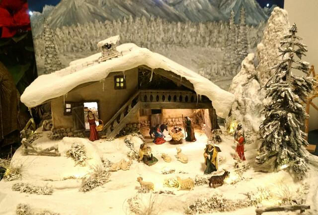 Eine Schneekrippe von Florian Putz.