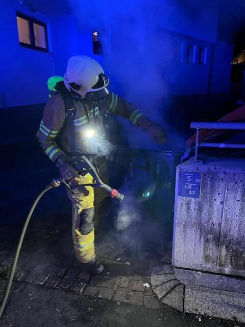 Der Brand ereignete sich am Abend des 6. Jänners.  | Foto: FF Hallein