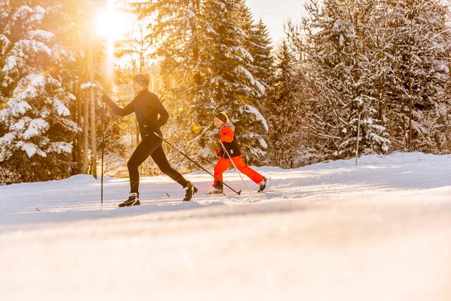 Langlaufen, Zöbern, Bucklige Welt, Wiener Alpen in Niederösterreich | Foto: Wiener Alpen/Martin Fülöp