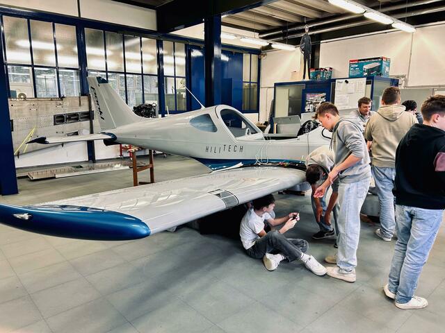 Was Sie immer schon über Flugzeuge wissen wollten – Antworten gibt es am "Tag der Luftfahrt" am 31. Jänner. | Foto: HTL Kapfenberg