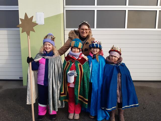 Für die dritte Welt sammelten die Drei Könige. | Foto: Mold