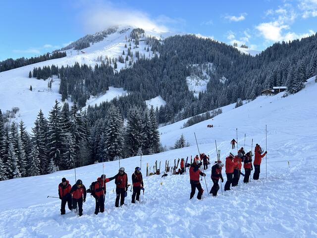 Die jährliche Bezirksübung fand dieses Mal in Hopfgarten statt. | Foto: Bergrettung