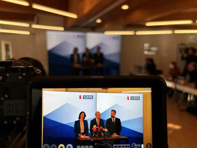 Stefan Schnöll bleibt Landeshauptmann- bzw. ab Sommer -frau-Stellvertreter. Er war eigentlich als Haslauers Nachfolger vorgesehen. | Foto: Stefan Schubert