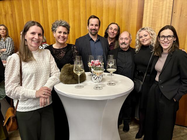 Kulturell-sozial-pädagogischer Austausch beim Neujahrsempfang in Leibnitz. | Foto: MeinBezirk/Fischer/Gady