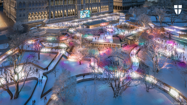 So soll der neue Eistraum zu seinem 30. Geburtstag aussehen.  | Foto: Stadt Wien/ Zoom vp.at