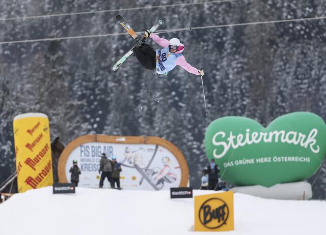 Freeskierin Lara Wolf schaffte es ins Finale. | Foto: GEPA pictures