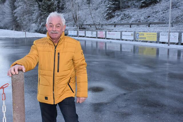 Eismeister Karl Heindl, Pabneukirchen | Foto: Zinterhof