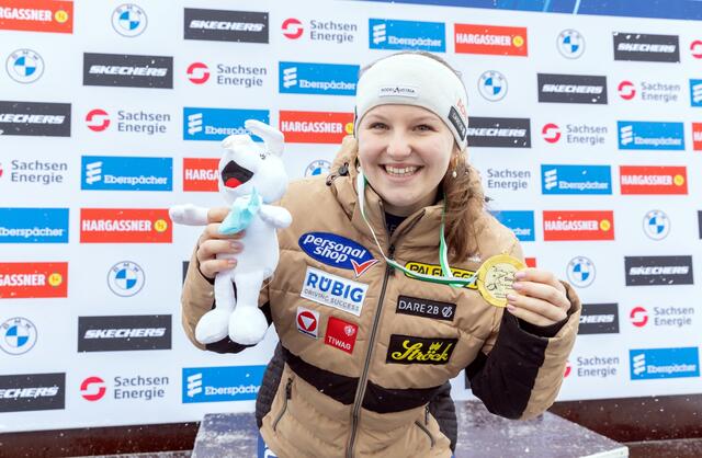 Die 19-jährige Tirolerin Dorothea Schwarz gewann das Nationencup-Rennen der Damen. | Foto: FIL/Kristen