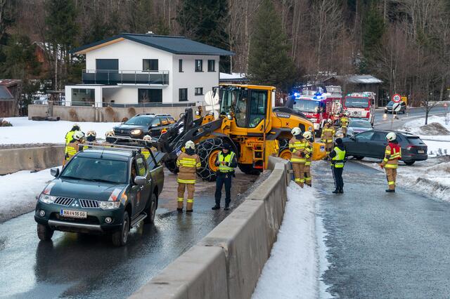 Einsatz der FF Annaberg im Lammertal. | Foto: FF Annaberg