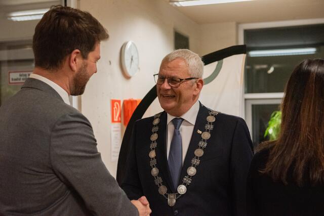 Beim diesjährigen Neujahrsempfang im Eisenstädter Rathaus war das Jubiläum „100 Jahre Landeshauptstadt“ ein wichtiges Thema. | Foto: Sophia Braun