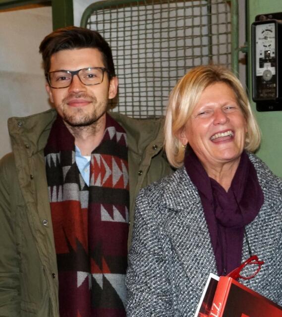 Brigitte Winkler und Benjamin Huber wissen viel zu erzählen.