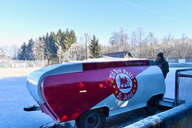 "Olga" lebt und wird das Eis schon richten. | Foto: Michl