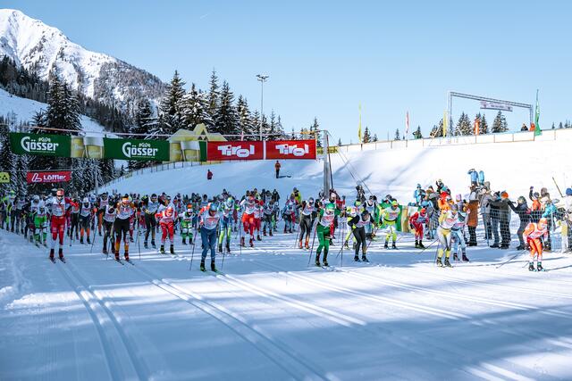 Von 17. bis 19. Jänner findet die Jubiläumsveranstaltung des Dolomitenlaufs in Obertilliach statt. | Foto: Expa Pictures