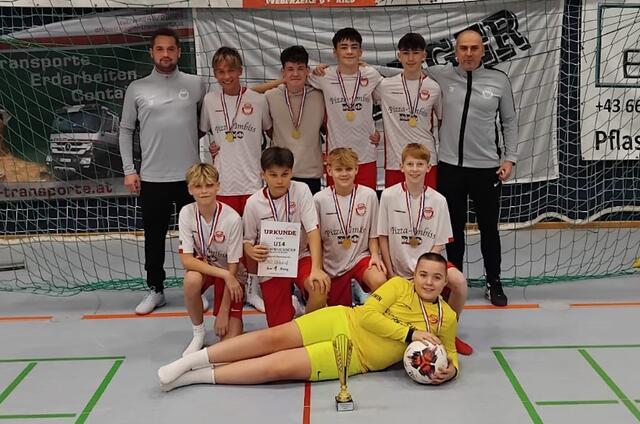 Die ASKÖ Ohlsdorf holte den 1. Platz im U14-Bewerb | Foto: ATSV Rüstorf