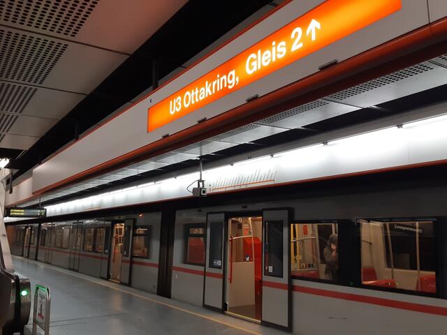 Ein Rettungseinsatz auf der Linie U3 führt zu teilweise eingleisigem Betrieb. (Archivfoto) | Foto: Christian Buchar