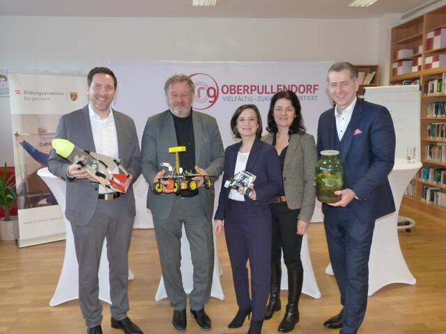 "Wir brauchen jedes Talent!", wurde in Oberpullendorf in Bezug auf das MINT-Projekt plädiert. 