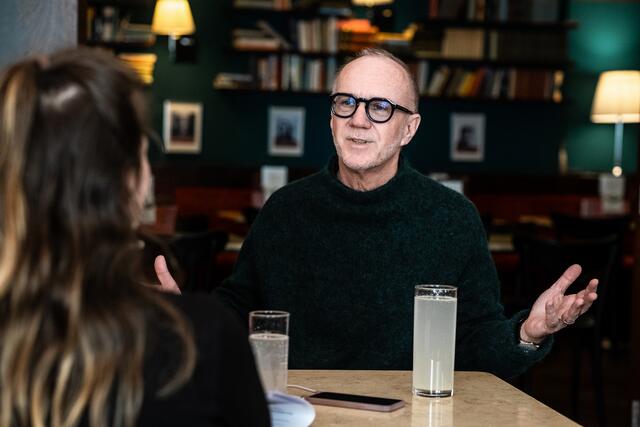 Daniel Glattauer über sein neues Buch "Die spürst du nicht": "Da geht's ans Eingemachte." | Foto: Roland Ferrigato