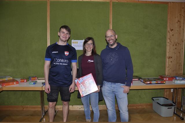 Daniel Burmetler, Sandra Schweiger und Martin Robausch