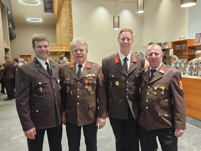 Herbert Eßletzbichler, Franz Hofmarcher, Simon Janisch und Herbert Zöchinger | Foto: Simon Glösl