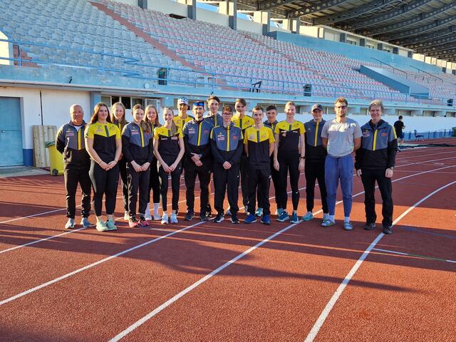 Einige KSV-Leichtathleten trainierten über Silvester fleißig in Portugal. | Foto: KSV_LA