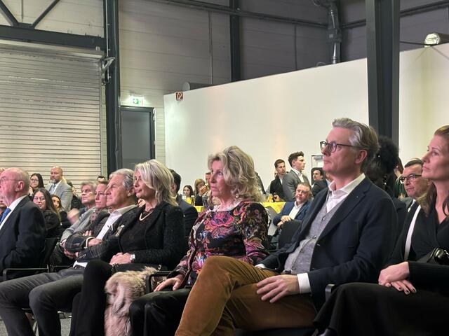 Johannes Hörl von Palfinger war ebenfalls zu Gast. | Foto: Simon Haslauer
