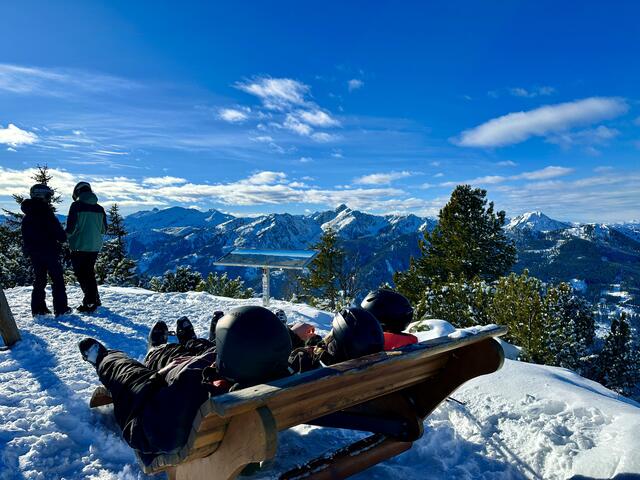 Entspannen auf der Fageralm: Hier lässt es sich aushalten. | Foto: Schneeberger