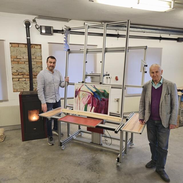 Karl Bunzenberger (li.) mit Manfred Brandstätter. | Foto: Karl Bunzenberger