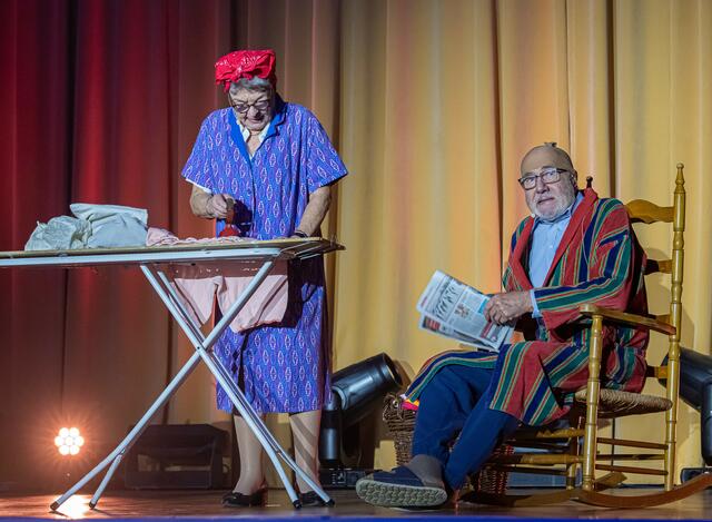 Seit 1993 gemeinsam auf der Bühne, begonnen mit "Das Dinner" und dann folgten bisher 21. Ehekarussell`s mit Johanna Weissenböck und Johann Machowetz | Foto: R. Wehrl und M. Gartner