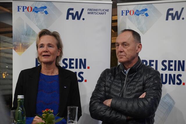 Beim Spizenkandidatentreffen der Freiheitlichen Wirtschaft Tirol tauschte man sich über die Strategien zum bevorstehenden Wahlkampf aus.  | Foto: Alicia Martin Gomez